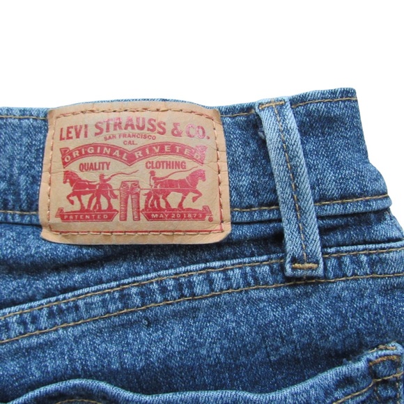 Levi’s 710 Super Skinny Jeans Size 26 Medium Wash Mid Rise Pockets Casual - Picture 3 of 6